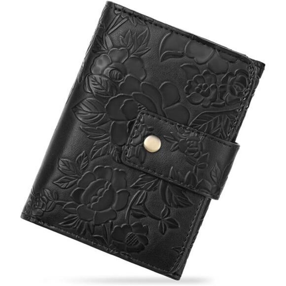 Wallet Credit Card Holder Coin Pocket Black - Picture 1 of 6